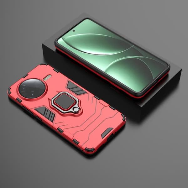 Redmi K80 / Poco F7 Pro - Stöttålig PC + TPU Mobilskal Röd