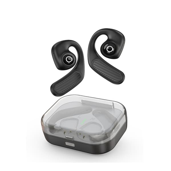 K23  TWS Hängande Öron Hörlurar Luftledning Bluetooth Headset Rosa