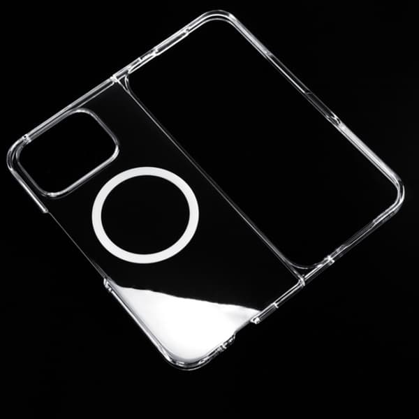 för Pixel 9 Pro Fold Skal - UV Transparent MagSafe PC Stöttålig Mobilskal