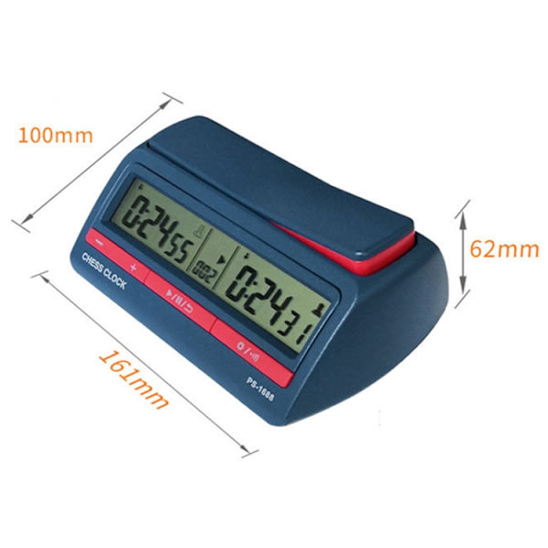 PS-1688 Multifunktionell digital display Go och schack tävling timer klocka