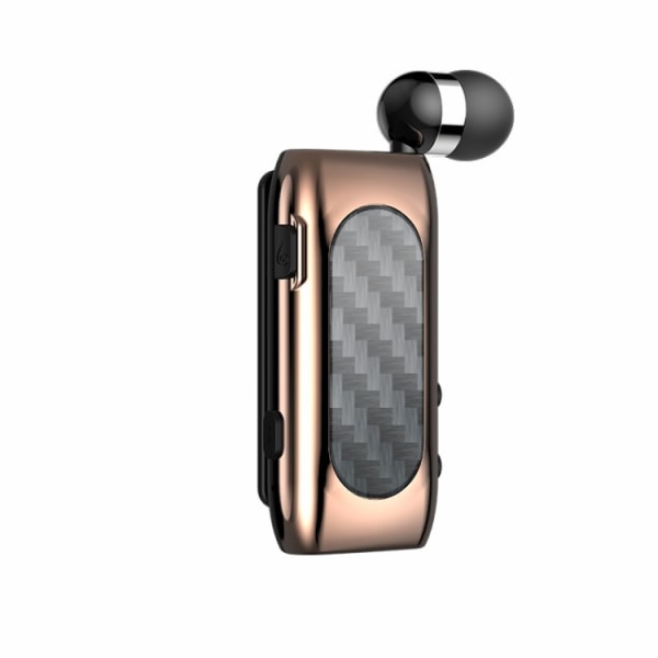K56 Lavalier brusreducering kolfiberlödd Bluetooth-hörlurar Guld