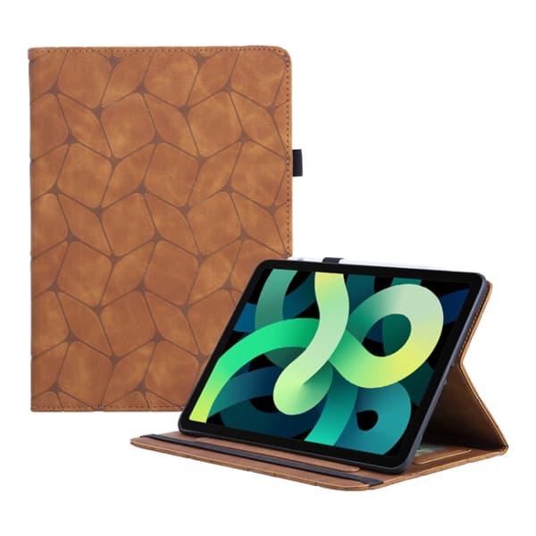 iPad Air 11 2024/2025 - Embossed Geometric Läderfodral Skal
