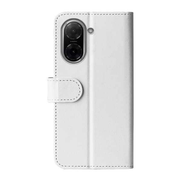 Redmi A5 4G - R64 Textur Horisontell Flip Läderfodral Vit