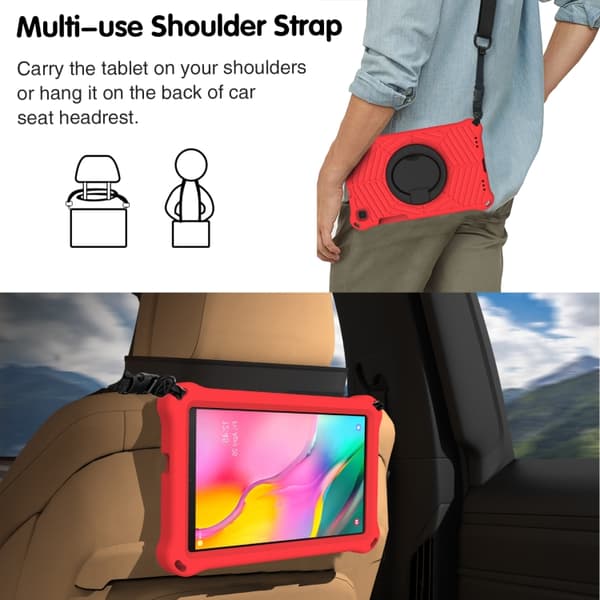 Samsung Galaxy Tab A 8 SM-T290 silikonfodral Röd