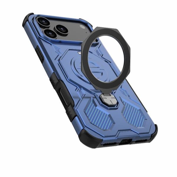 iPhone 18 Pro Max / iPhone 17 Pro Max Skal - Solid Färg med MagSafe Magnetisk TPU+PC Blå