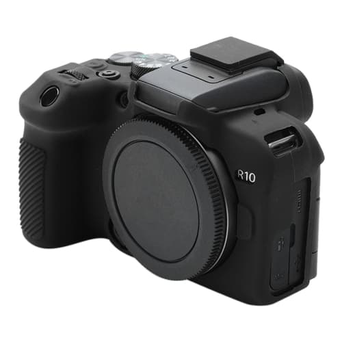 Mjukt silikonfodral för Canon EOS R10 Svart