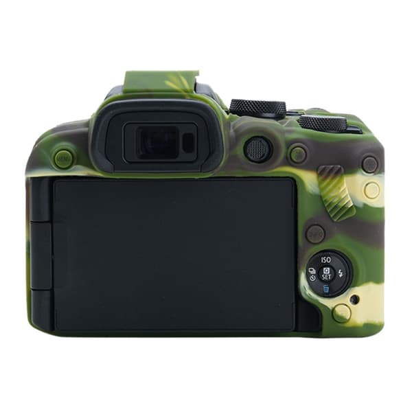 Mjukt silikonfodral för Canon EOS R10 Kamouflage