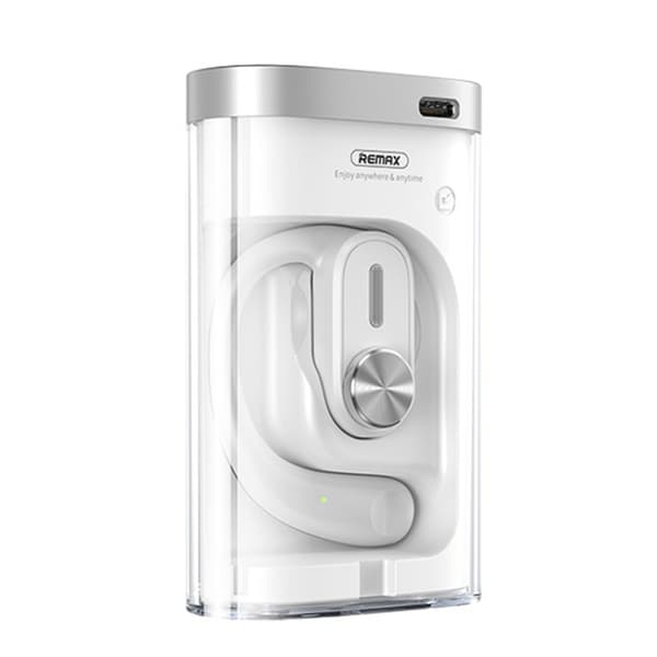 REMAX OpenBuds P3 Metal Open-Ear OWS Trådlösa Bluetooth-hörlurar Vit