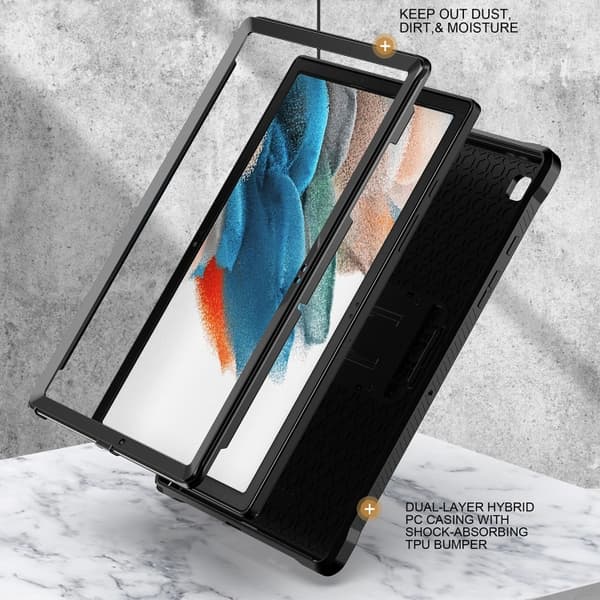 Samsung Galaxy Tab A8 10.5 (2021) skyddsfodral Svart