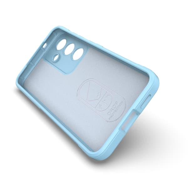Samsung Galaxy S25 5G Skal Magic Shield TPU + Flanell Röd