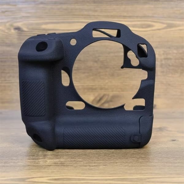 Mjukt silikonfodral för Canon EOS R3 Svart