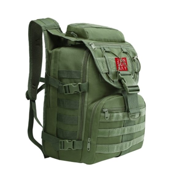 JUNSUNMAY J007 35L Vattentät Utomhus Molle Ryggsäck Vandringsryggsäck Army Green