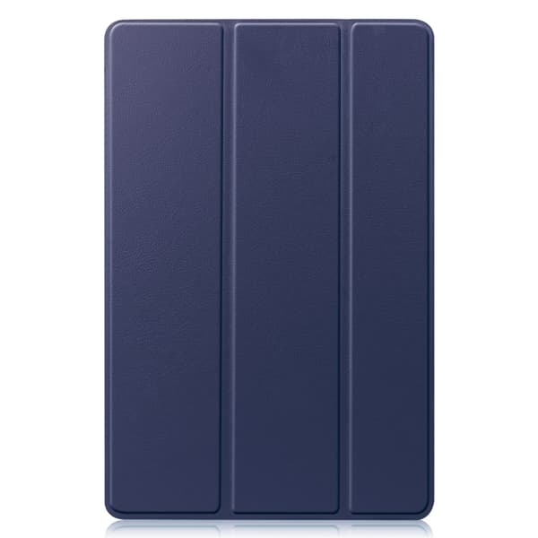 Samsung Galaxy Tab S9 FE Custer 3-Faldig Läderfodral Mörkblå
