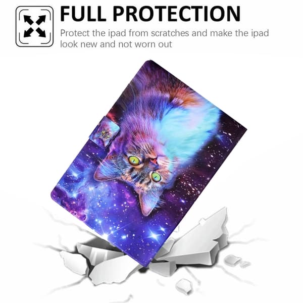 Samsung Galaxy Tab A 8.0 (2015) TPU Läderfodral Stjärnkatten