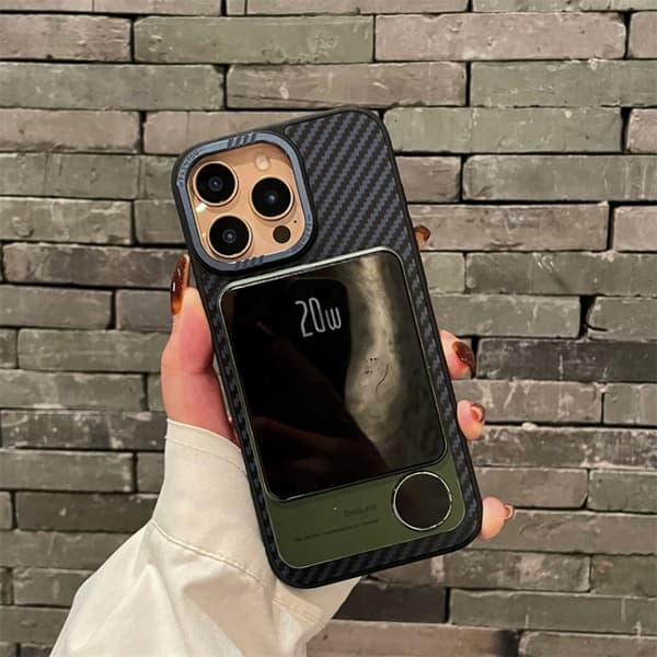 iPhone 16 Pro Kolfiber MagSafe Magnetisk Skal
