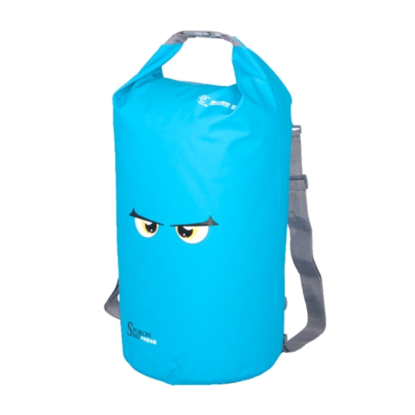 10L SPORON Utomhus Strand Simning Flottning Vattentät Väska PVC Mesh Tyg Förvaringshink Väska Blå