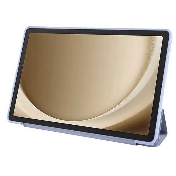 Samsung Galaxy Tab A9+ / A11+ Tri-fold TPU Läderfodral Lavendelgrå