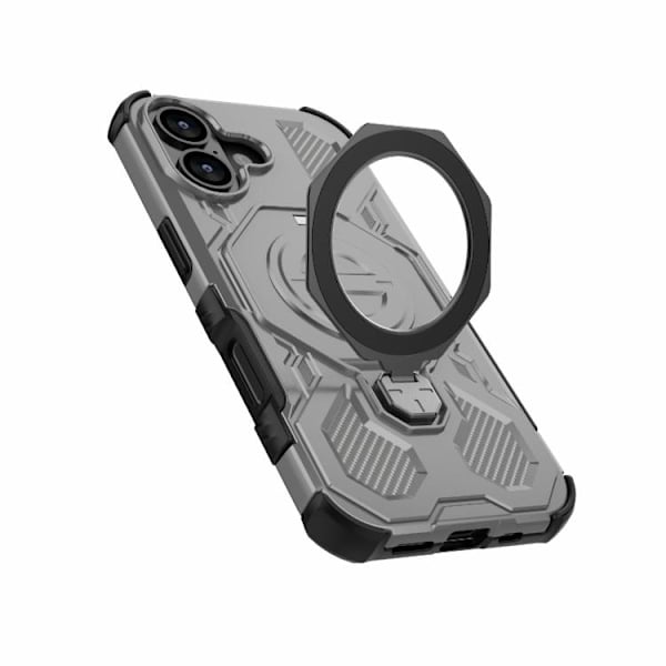 iPhone 17 Skal - Solid Färg med MagSafe Magnetisk TPU+PC Grå