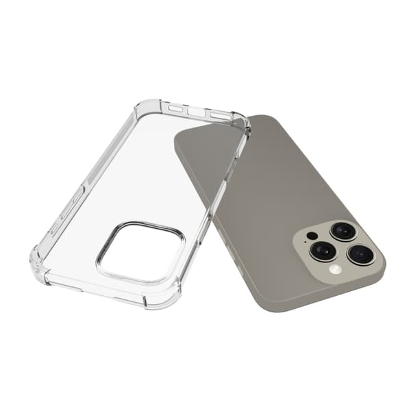 iPhone 16 Pro Max Shockproof Non-slip Tjock TPU Skal