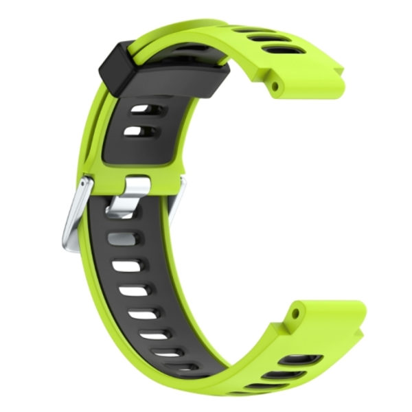För Garmin Forerunner 735 XT Tvåfärgat watch Lime - Black