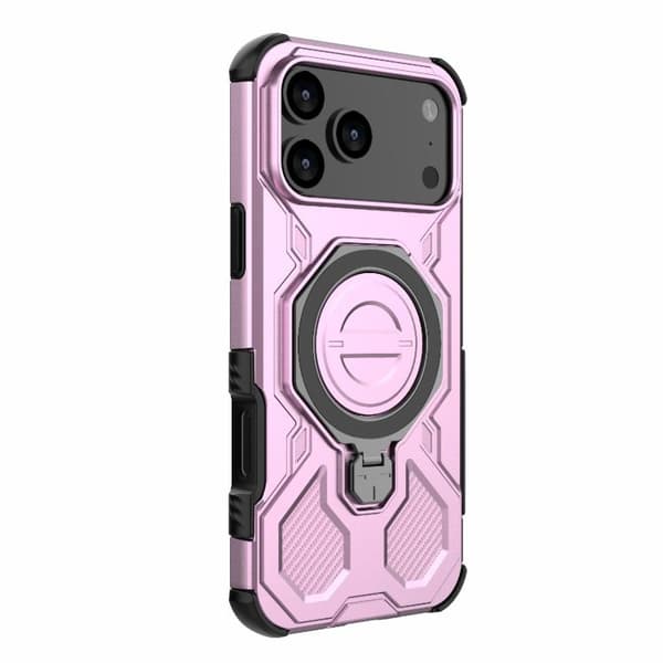 iPhone 18 Pro / iPhone 17 Pro Skal - Solid Färg med MagSafe Magnetisk TPU+PC Rosa