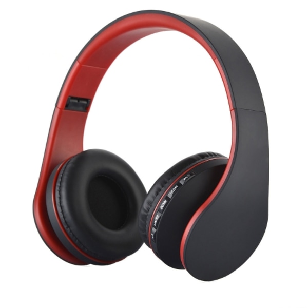 BTH-811 Fällbar Stereo Trådlös Bluetooth Hörlurar Headset med MP3-spelare FM-radio 5