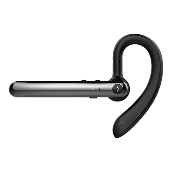 F990 Brusreducerande 180 Grader Fritt Roterande Hacke Bluetooth 5.0 Hörlurar Trådlösa Handsfree Business Stereo Hörlurar med Mikrofon Svart