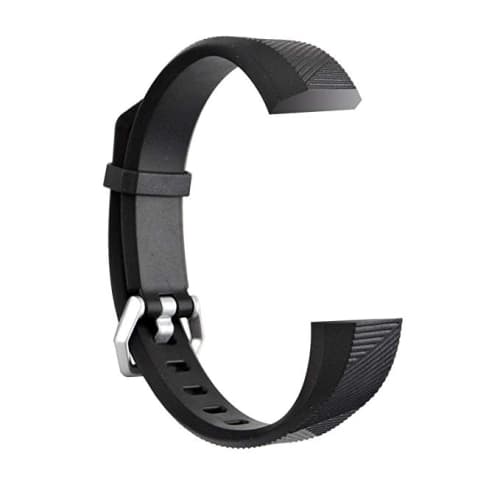 Silikontwilled watch för barn för FITBIT ACE Black