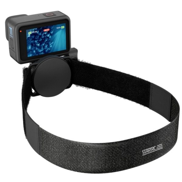 STARTRC Action Camera Magnetisk POV View Fäste Snabbfäste Huvudband