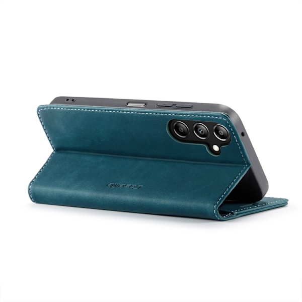 Samsung Galaxy A16 5G Skal CaseMe 013 Multifunktionell Horisontell Flip Läder Blå