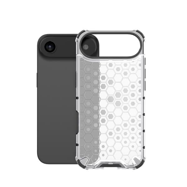 iPhone 17 Air Skal Honeycomb Stötsäker Vit