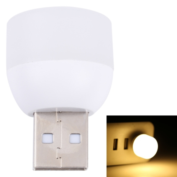 5V 5730 LED USB Mini Nattlampa (Varm Vit)