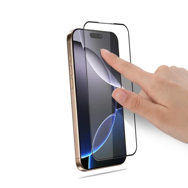 iPhone 18 Pro Max / iPhone 17 Pro Max - Mocolo 2.5D Full Glue Full Cover Härdat Glasfilm