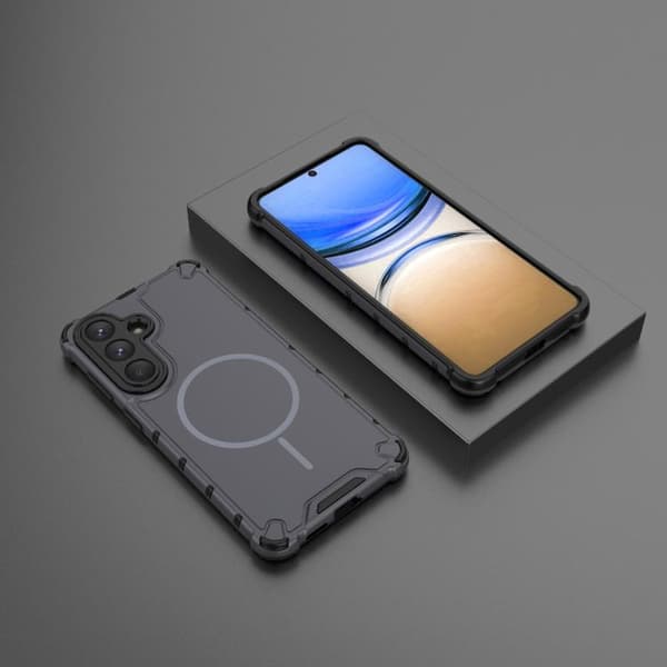 Samsung Galaxy S26+ / S26 Plus 5G Skal - Grått Solid Fodral med MagSafe Magnet Mörkgrå