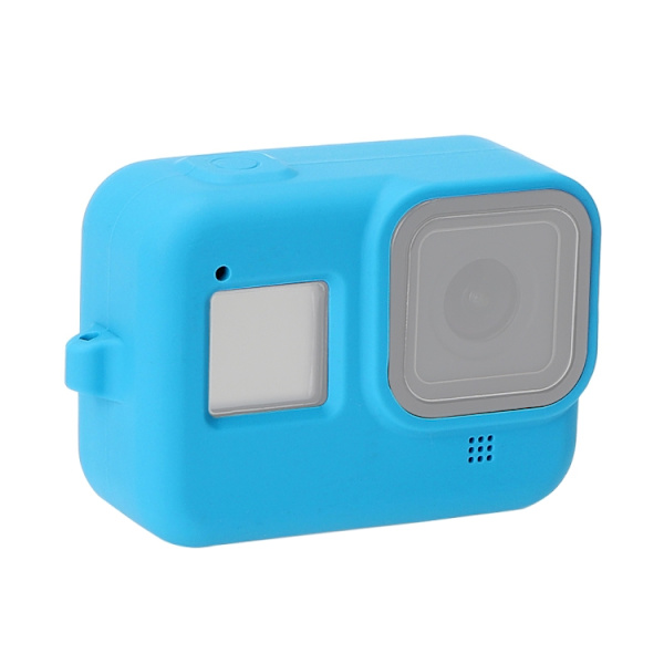 Silikonfodral med handledsrem för GoPro HERO8 Black Blå