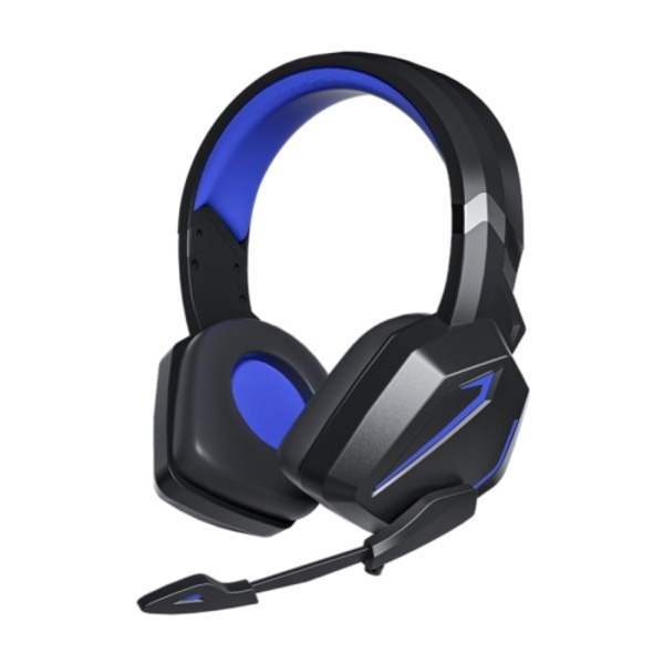 Soyto SY-G20 RGB Dual Streamer Gaming Computer Headset, Style: Icke-luminous Version Svart blå
