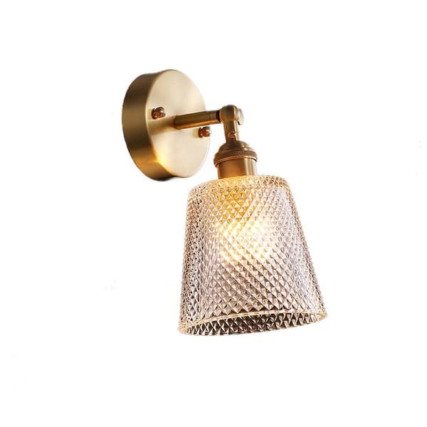 Koppar Vardagsrum Sovrum Kristall Vägglampa Alla Koppar Enstaka Huvud( Vitt Ljus)