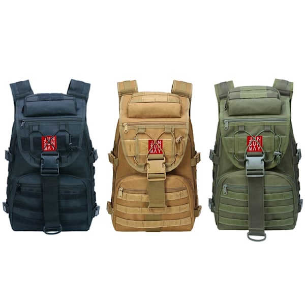 JUNSUNMAY J007 35L Vattentät Utomhus Molle Ryggsäck Vandringsryggsäck Army Green