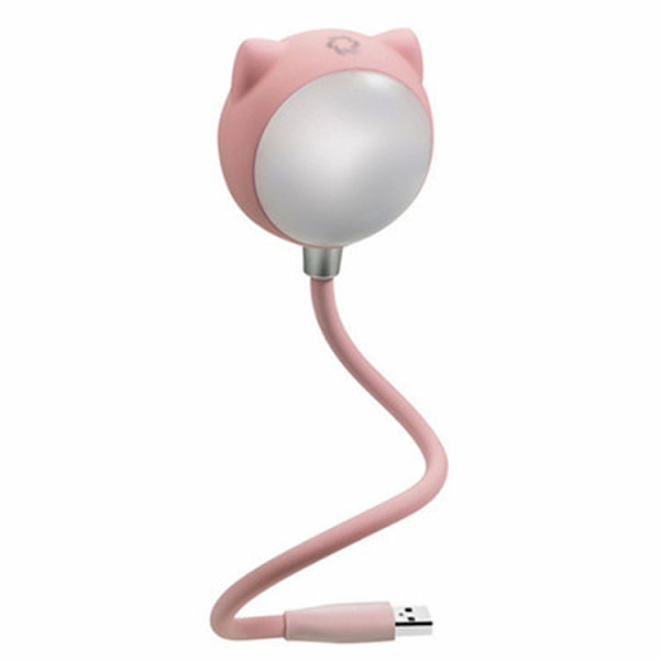 L3 USB Bluetooth-högtalare Ögonskydds skrivbordslampa Sovrums sänglampa (rosa)