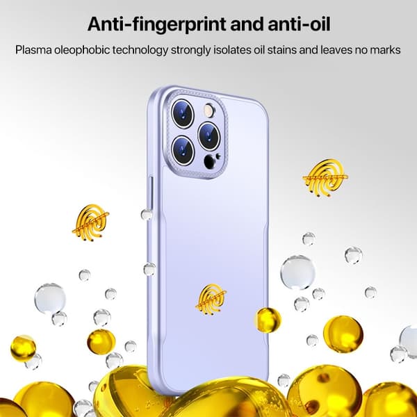 iPhone 16 Pro Max Blade Slim AG Matt Stöttålig Skal Rosa
