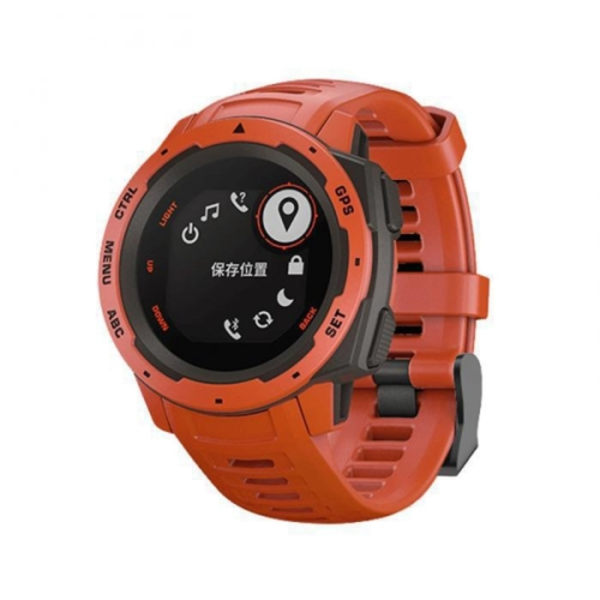 Watch för Garmin Instinct 22mm, värd ingår inte Coral Red