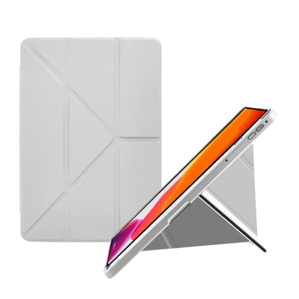 Samsung Galaxy Tab A7 Lite 8.7 T220 2-i-1 Y-fold Smart Läderfodral Grå