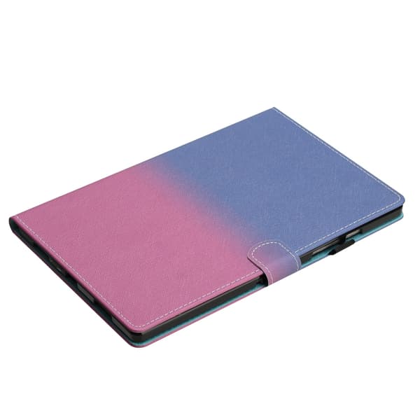 Samsung Galaxy Tab S6 Lite SM-P610 Gradient Läderfodral Blå ros