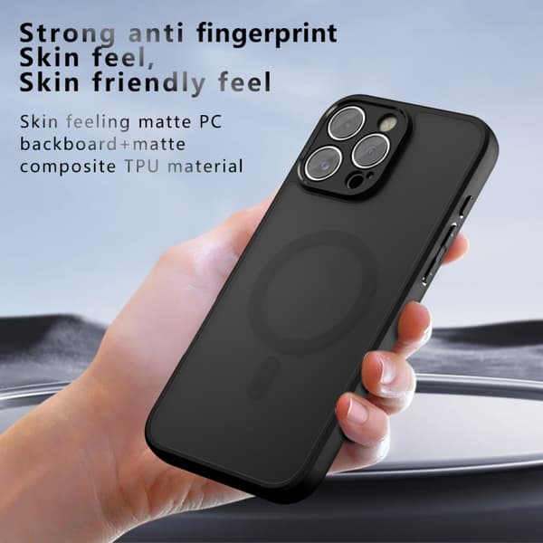 iPhone 16 Pro Max Armor MagSafe PC Hybrid Skal - Skyddande och Slitstark Mobilskal