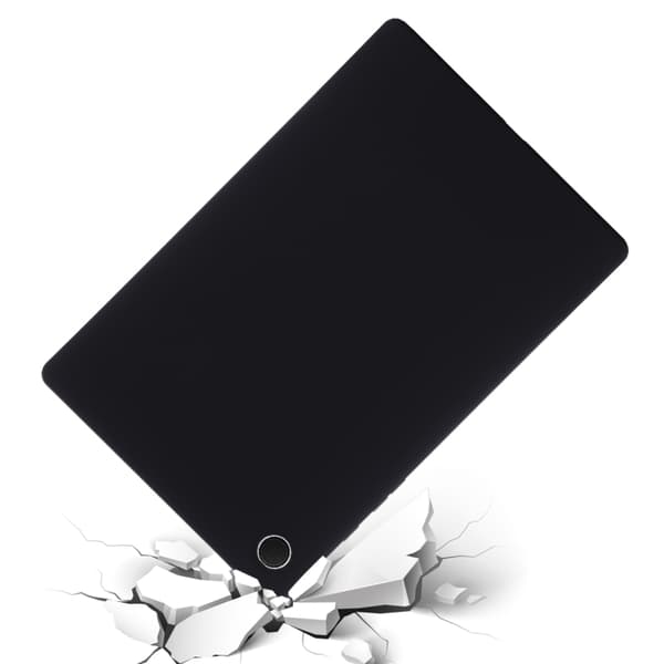 Samsung Galaxy Tab A8 10.5 (2021) Solid Färgad Silikon Stötsäker Tabletfodral Svart
