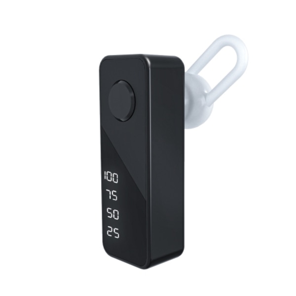 Mini enkel-örat samtals Bluetooth-hörlurar In-Ear cykling sport hörlurar Svart