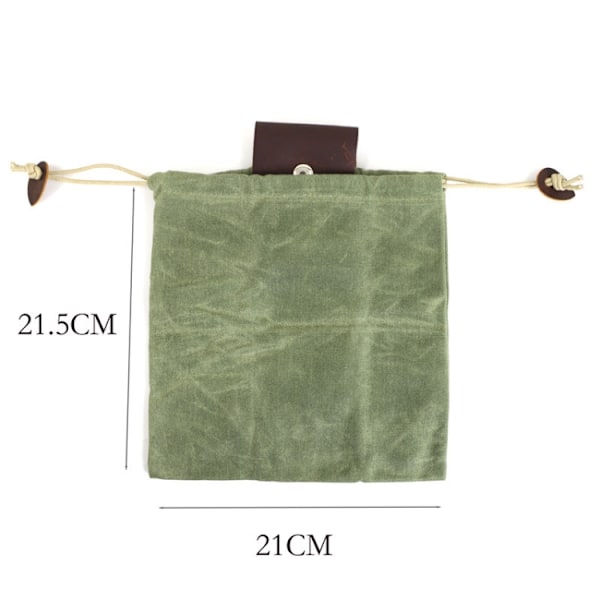MSD-1 Camping Friluftsliv Fodersäck Fruktplockningssäck Midjehängande Verktygspåse Army Green