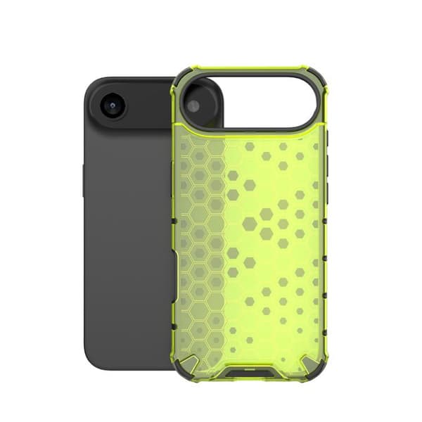 iPhone 17 Air Skal Honeycomb Stötsäker Grön