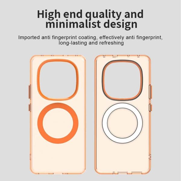 Redmi Note 14 Pro 4G - Candy MagSafe PC Hybrid TPU Mobilskal Orange