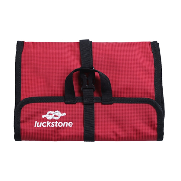 LUCKSTONE Utomhus Klättring Repkrok Förvaringsväska Klättring Utrustning Organiseringsväska Verktygsväska Röd